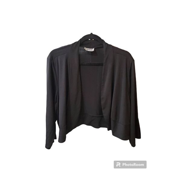 Periwinkle 's Cardigan Size L Black, Polyester - Picture 1 of 3